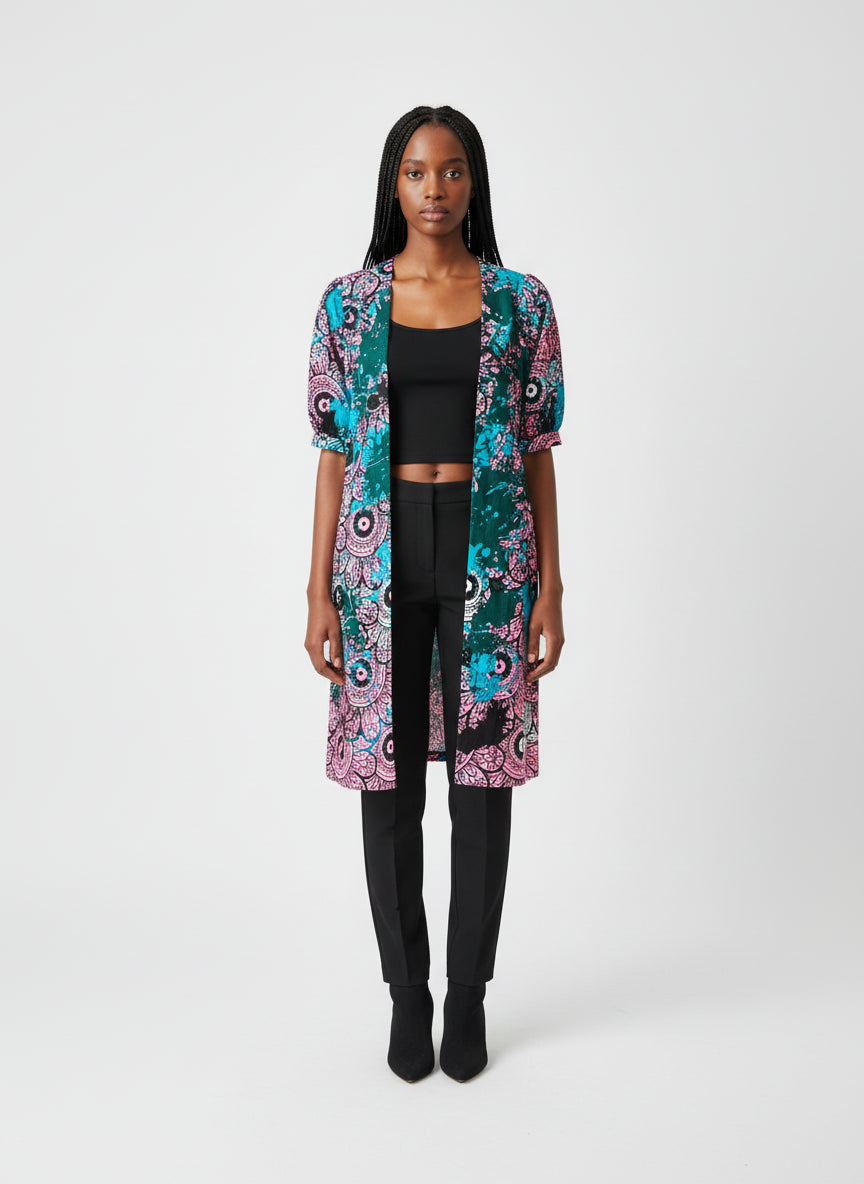 Ankara Kimono