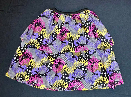 Layered Pleated Skirt